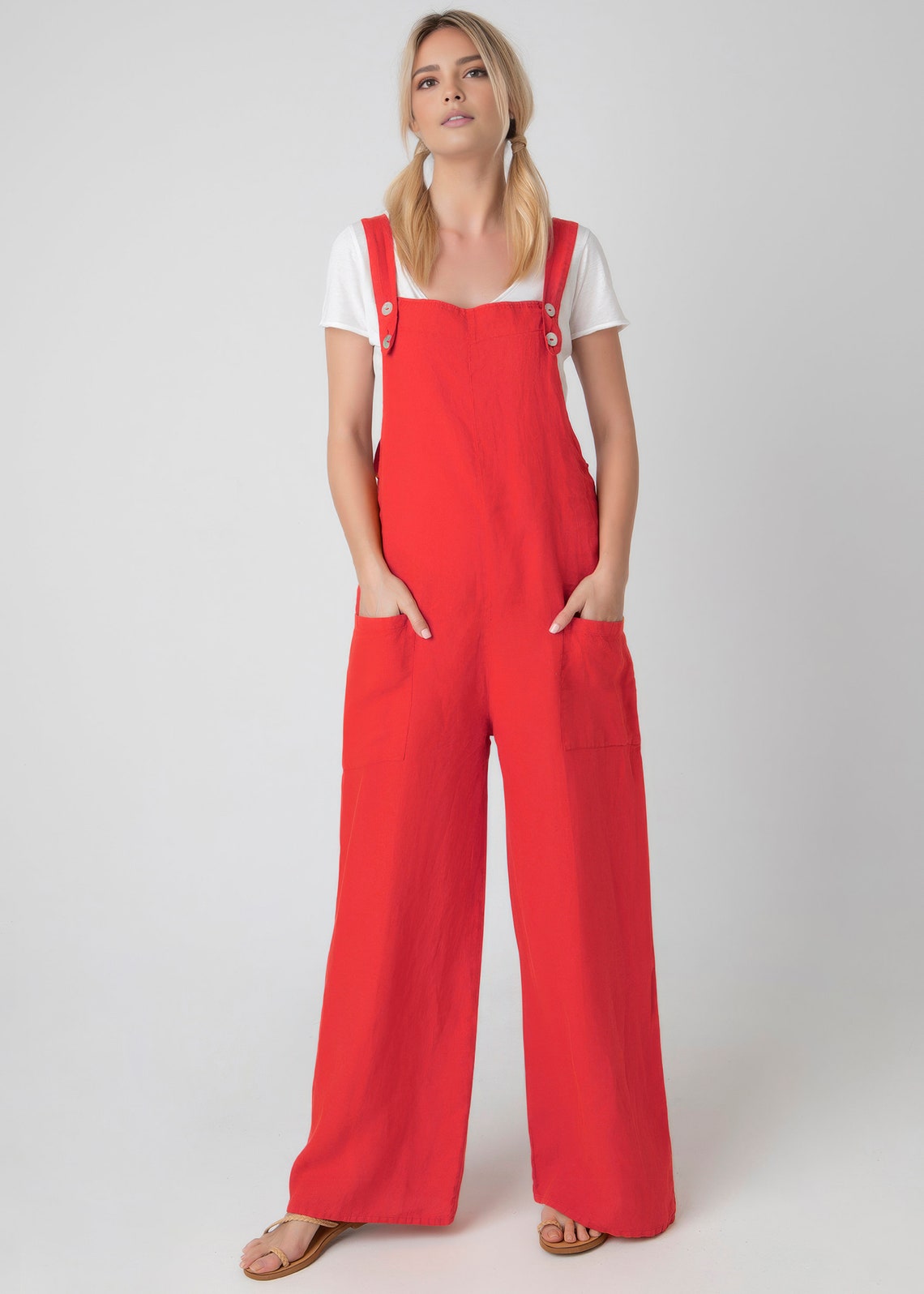 Jumpsuit Beginner Sewing Pattern PDF XS - 4XL, Women Dungaree Pattern