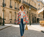 Marie Quilted Coat Sewing Pattern PDF | Beginner Layering Jacket XXS–XXL