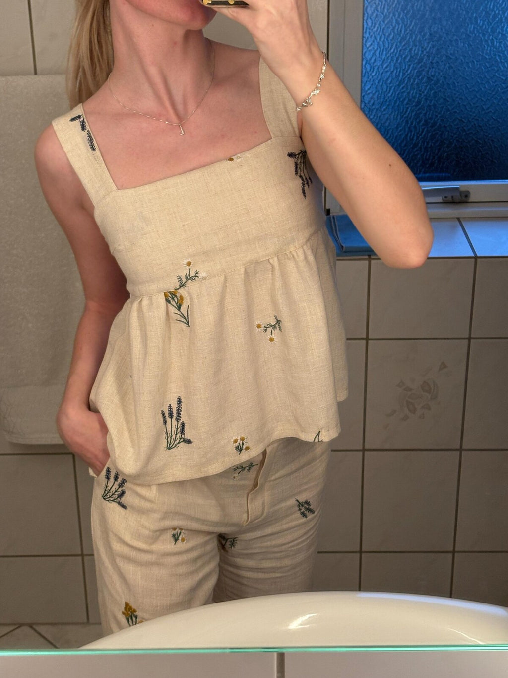 Tie Back Top Sewing Pattern PDF | Women’s Peplum Blouse & Summer Top
