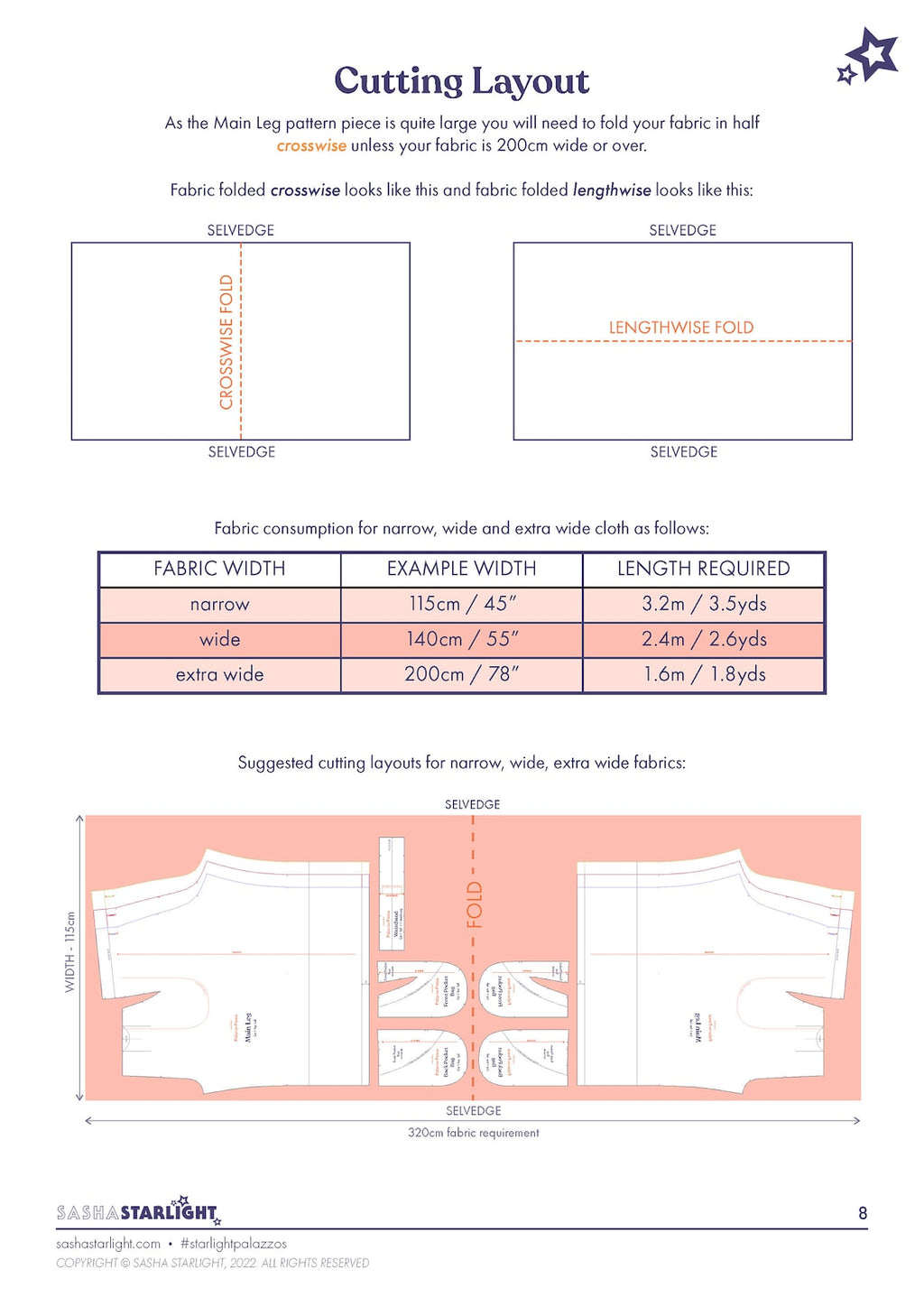 Palazzo Pants Sewing Pattern – Wide Leg Trousers PDF