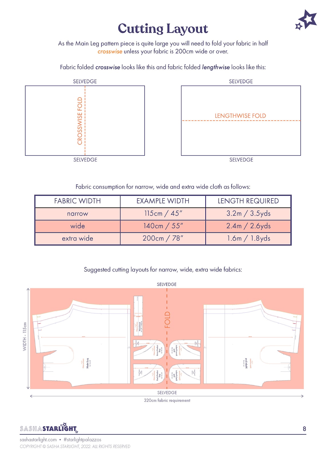 Palazzo Pants Sewing Pattern – Wide Leg Trousers PDF