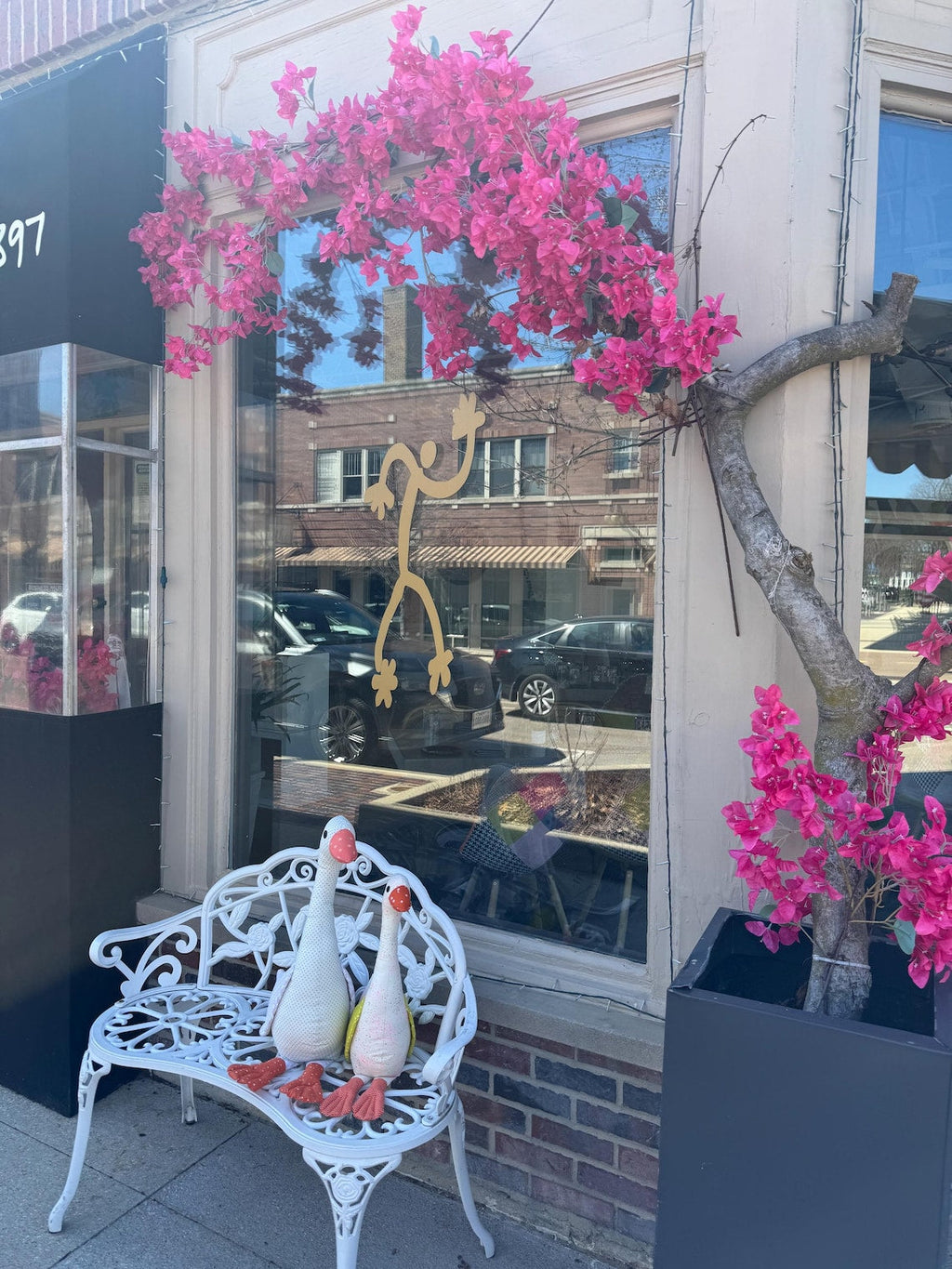 Silly Goose PDF Pattern by woollypetals to make a 20" and 16" stuffed animal goose