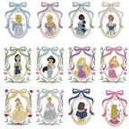 50+ Princess Embroidery Bundle – Magic Kingdom Vintage Designs