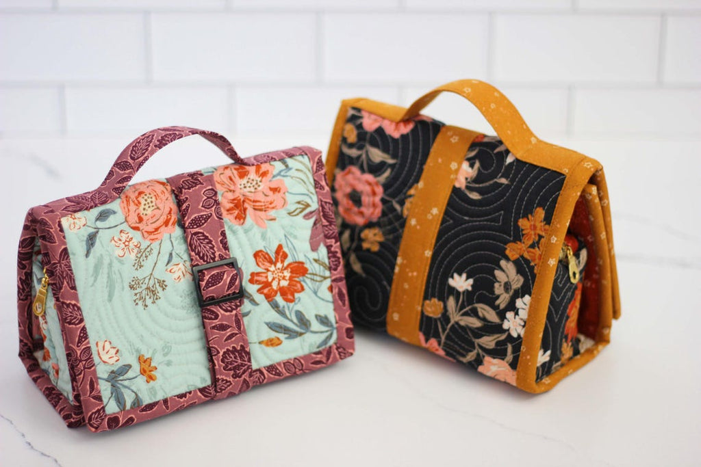 PDF Nightingale Zipper Case Pattern, Quilted Organizer Digital Download, Pattern in English Only