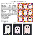 Ghost Party!!! Quilt PDF Pattern Download by woollypetals