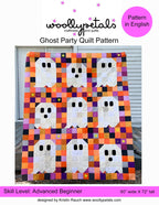 Ghost Party!!! Quilt PDF Pattern Download by woollypetals