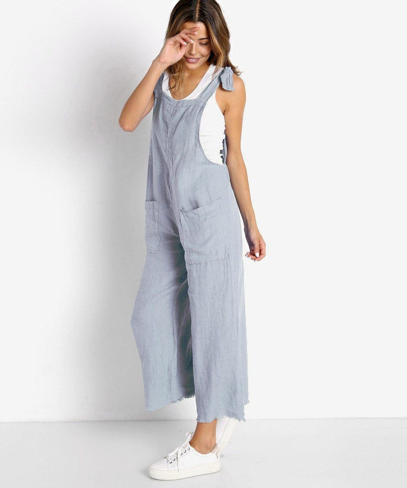 Women’s Dungarees & Jumpsuit Sewing Pattern – Onesie, Overalls, Romper PDF, Plus Size