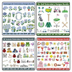 Mega Embroidery Design Bundle – 1000+ Digital Files