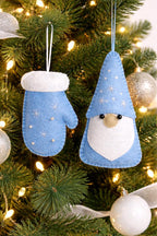 Felt Gnome Mitten PDF Pattern – Cute DIY Felt Toy for Beginners