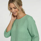 Linen Blouse Sewing Pattern – Women’s Top PDF for Woven Fabrics, Easy & Plus Size